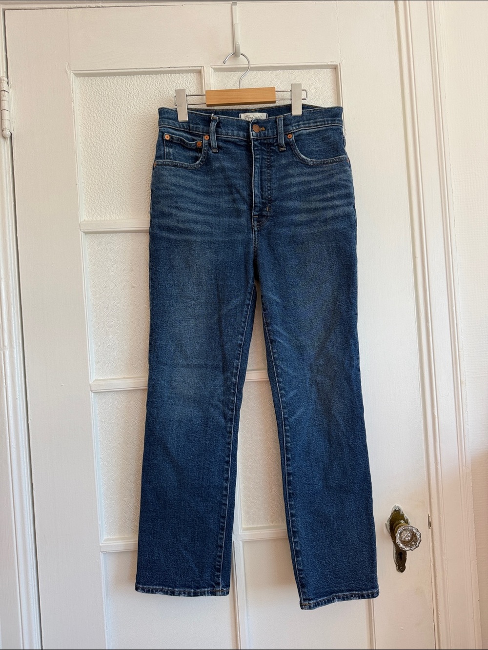 Madewell Classic Slim Demi Boot Cut Jeans